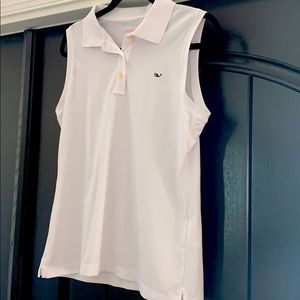 Vineyard Vines Sleeveless Golf Shirt Size Medium
